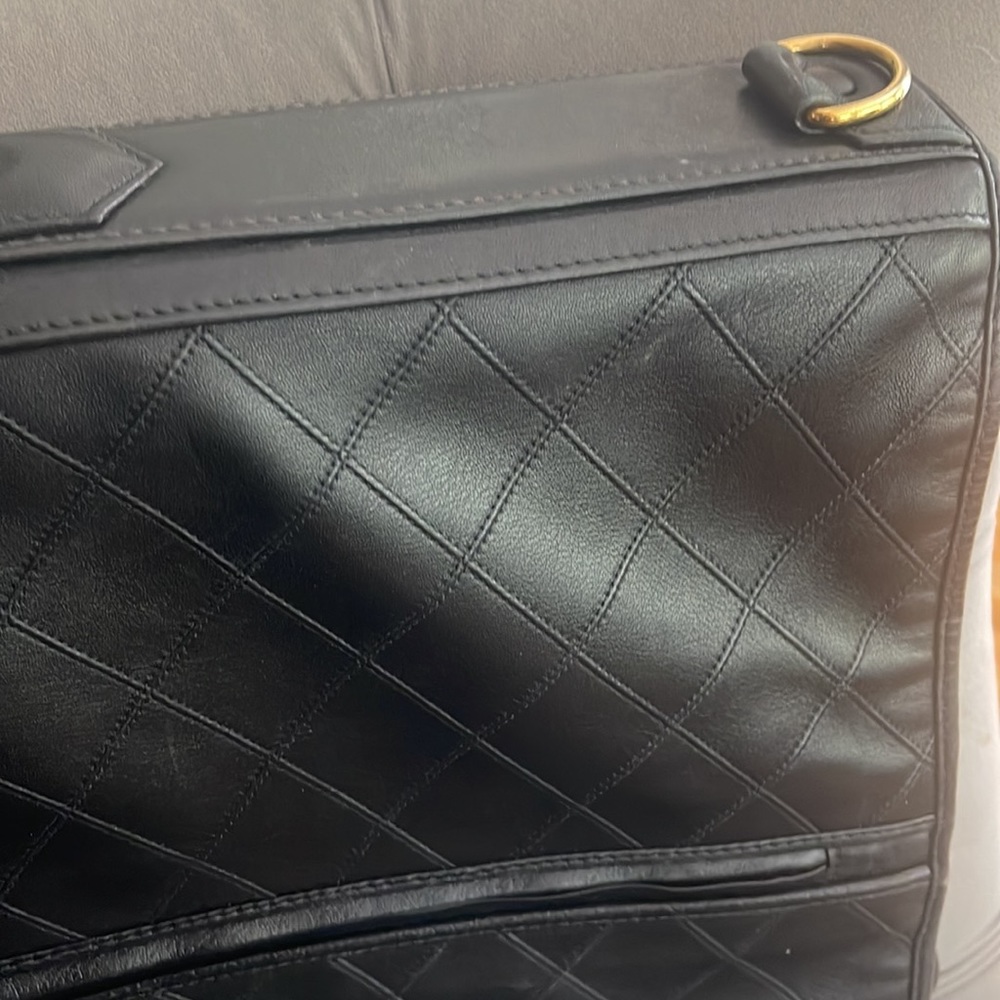 $10K CHANEL LEATHER TRAVEL GARMENT - RARE COLLECTOR VINTAGE - Picture 7 of 16